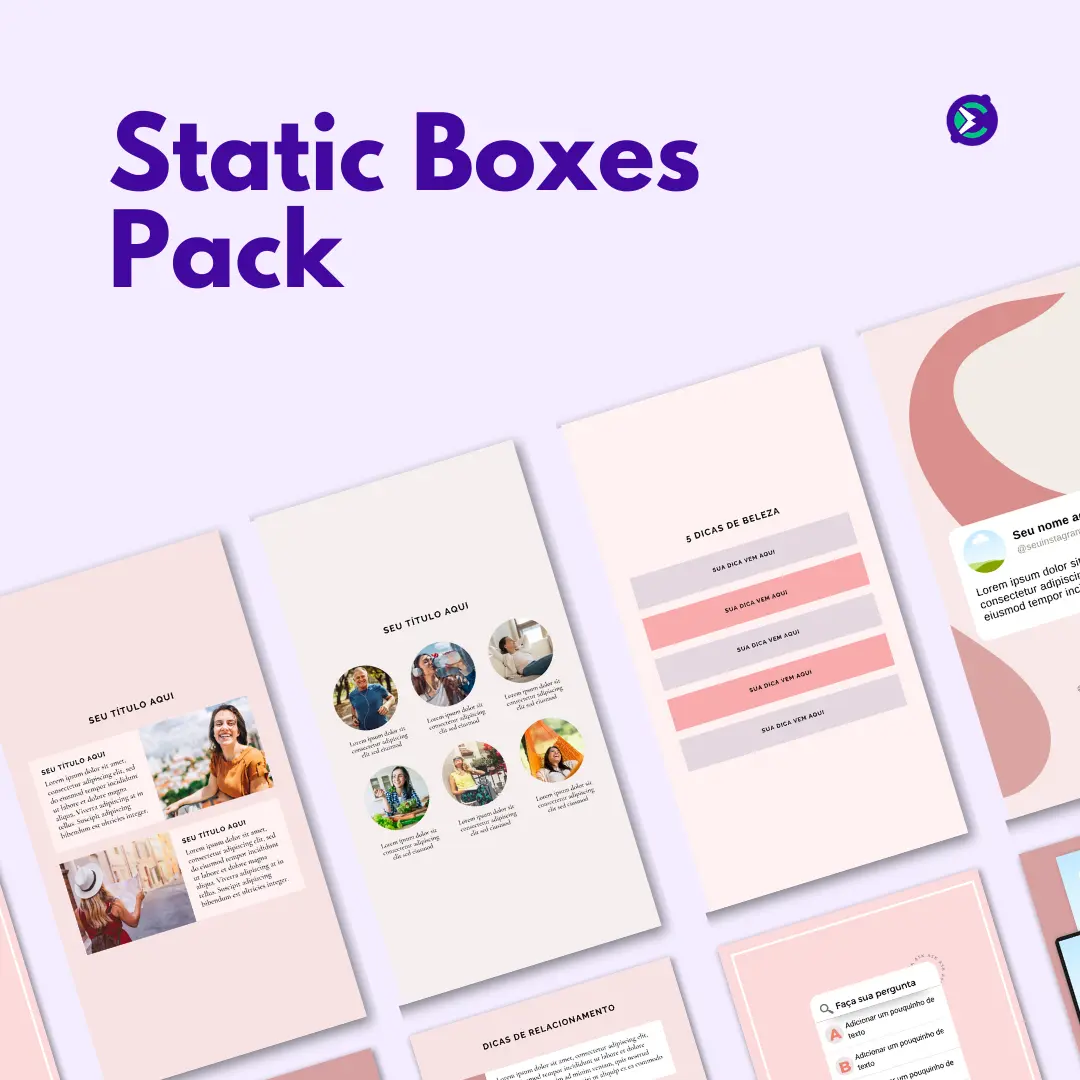 Static Boxes Canva Pac