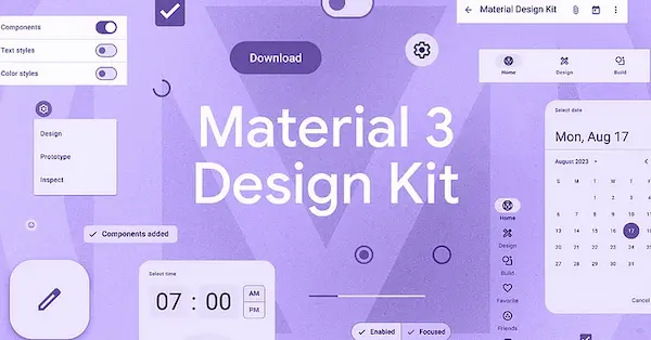 Material 3 Design Kit – Figma