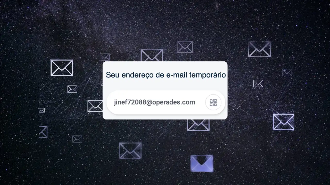 Endereço de email temporario